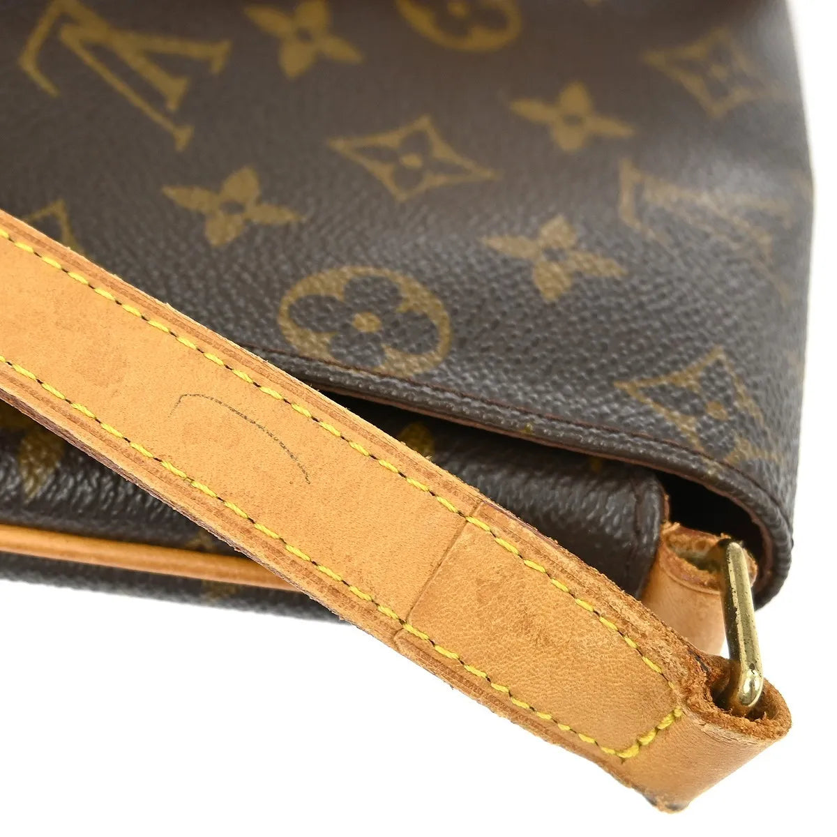 Louis Vuitton Musette Salsa Monogram Canvas Brown Canvas Shoulder Bag Bag (Pre-Owned)