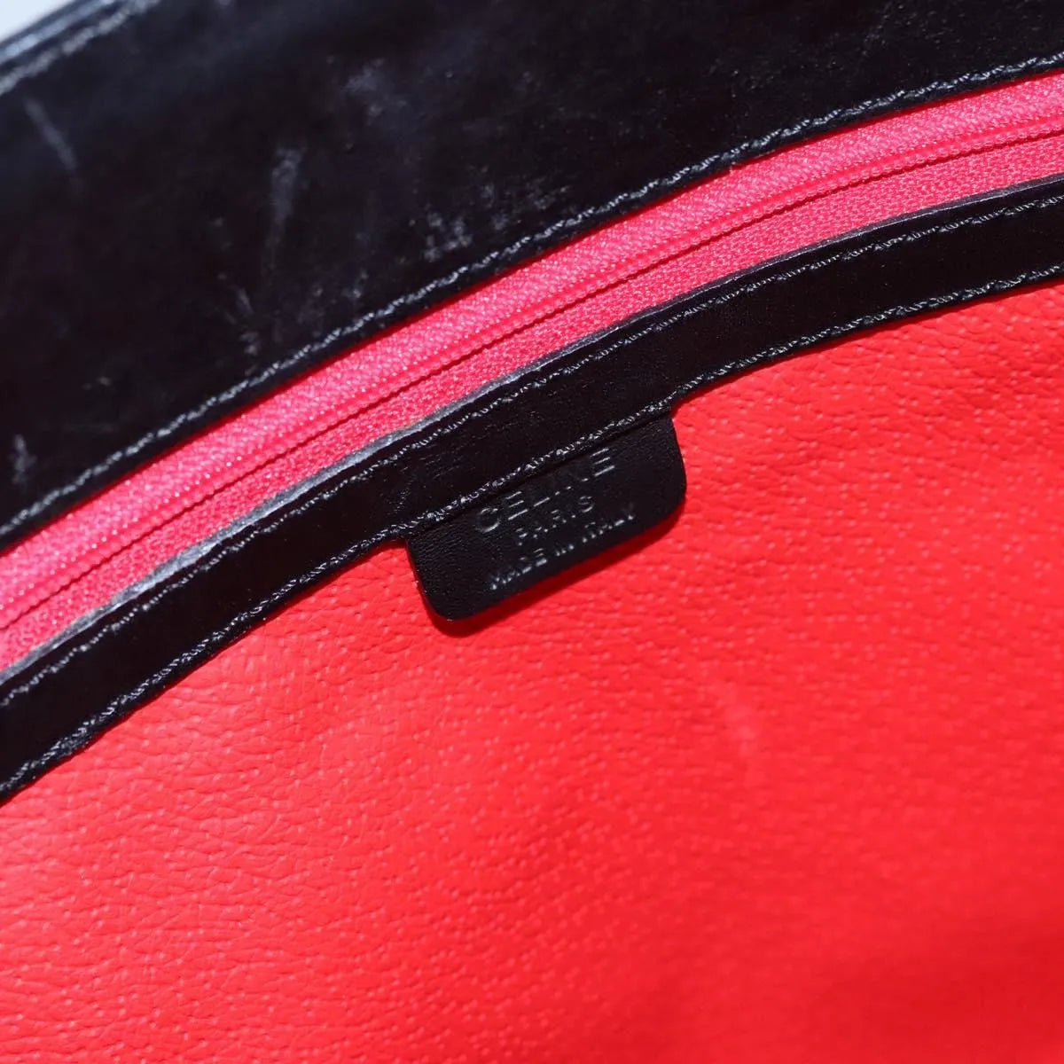 Celine Vintage Suede Black Suede Shoulder Bag Bag (Pre-Owned)