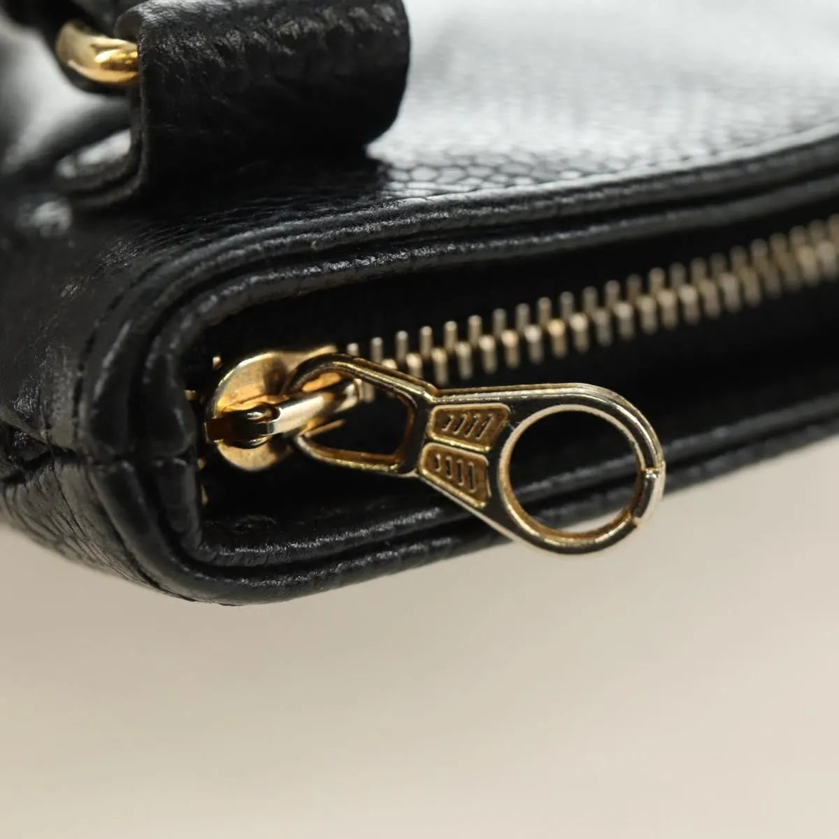 Chanel Vintage Timeless Belt Bag Caviar Black Leather Clutche & Pouche Bag (Pre-Owned)