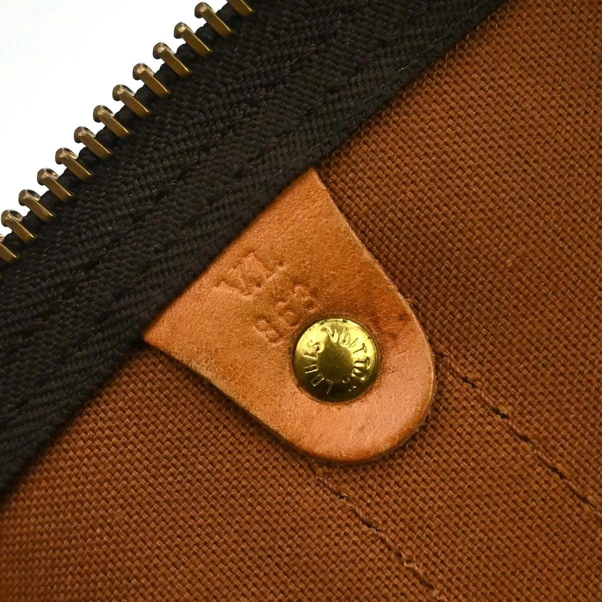 Louis Vuitton Keepall Monogram Canvas Brown Canvas Travel Bag Bag (Pre-Owned)