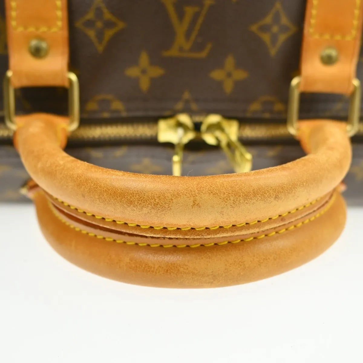 Louis Vuitton Keepall Monogram Canvas Brown Canvas Travel Bag Bag (Pre-Owned)