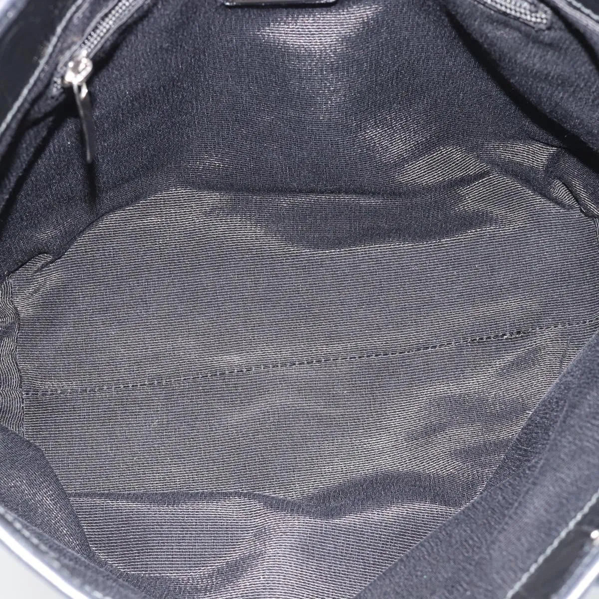 Salvatore Ferragamo Gancini Tote Patent Leather Black Patent_Leather Tote Bag Bag (Pre-Owned)