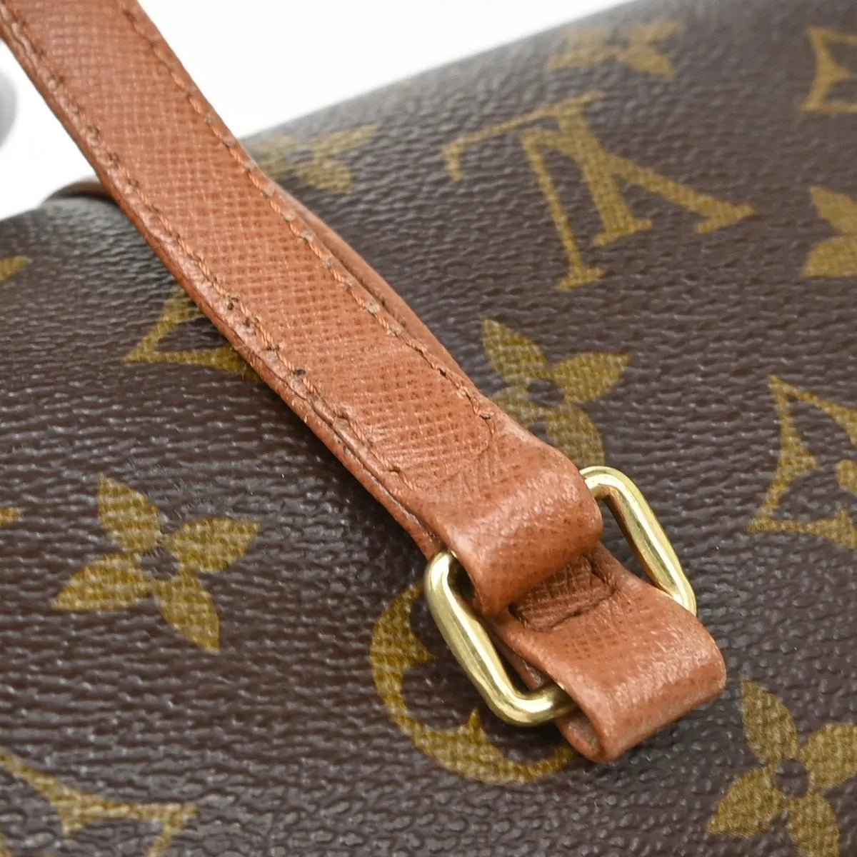 Louis Vuitton Papillon Monogram Canvas Brown Canvas Handbag (Pre-Owned)