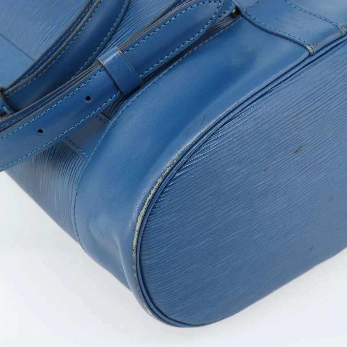 Louis Vuitton Randonnee Epi Leather Blue Leather Shoulder Bag Bag (Pre-Owned)
