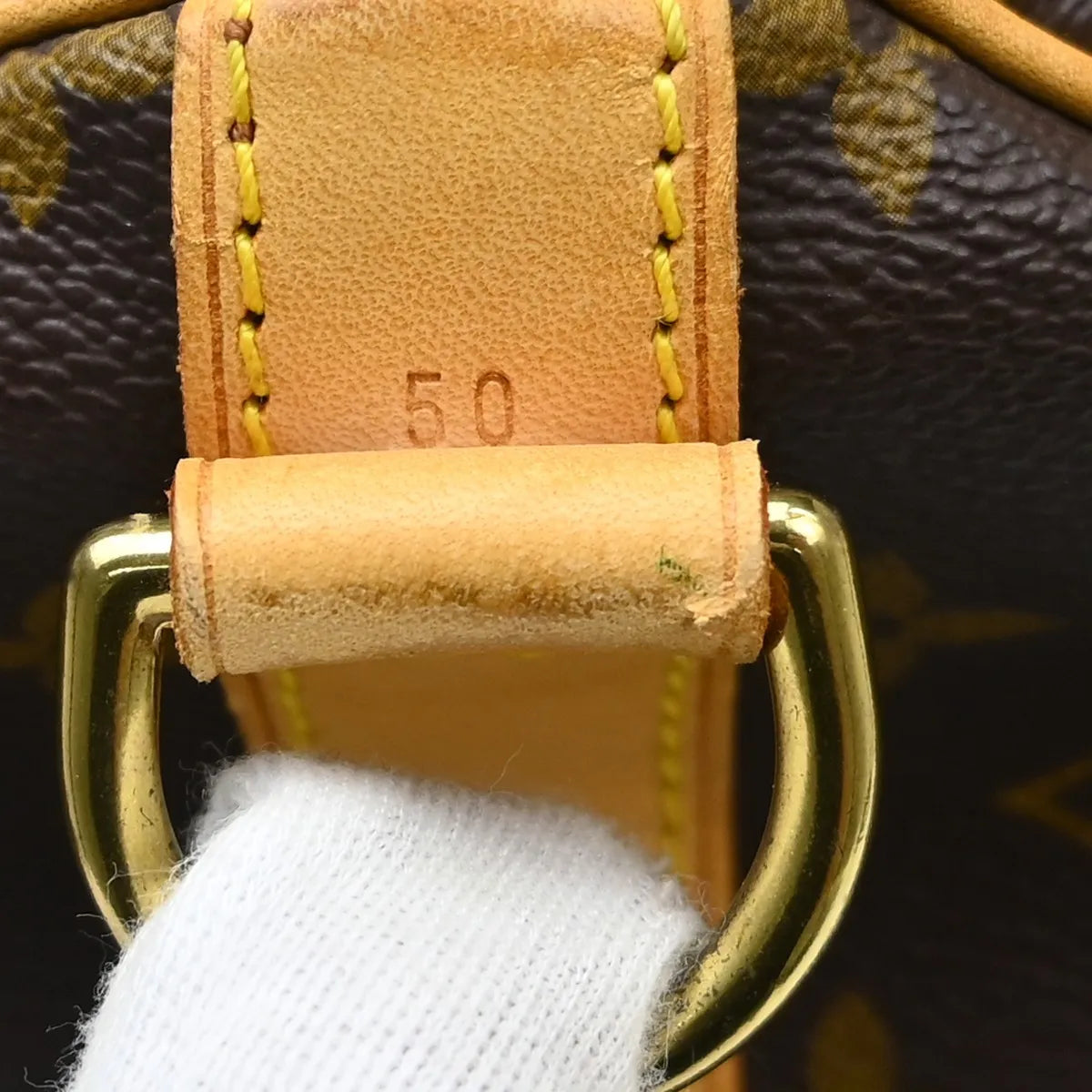 Louis Vuitton Keepall Bandouliere Monogram Canvas Brown Canvas Travel Bag Bag (Pre-Owned)