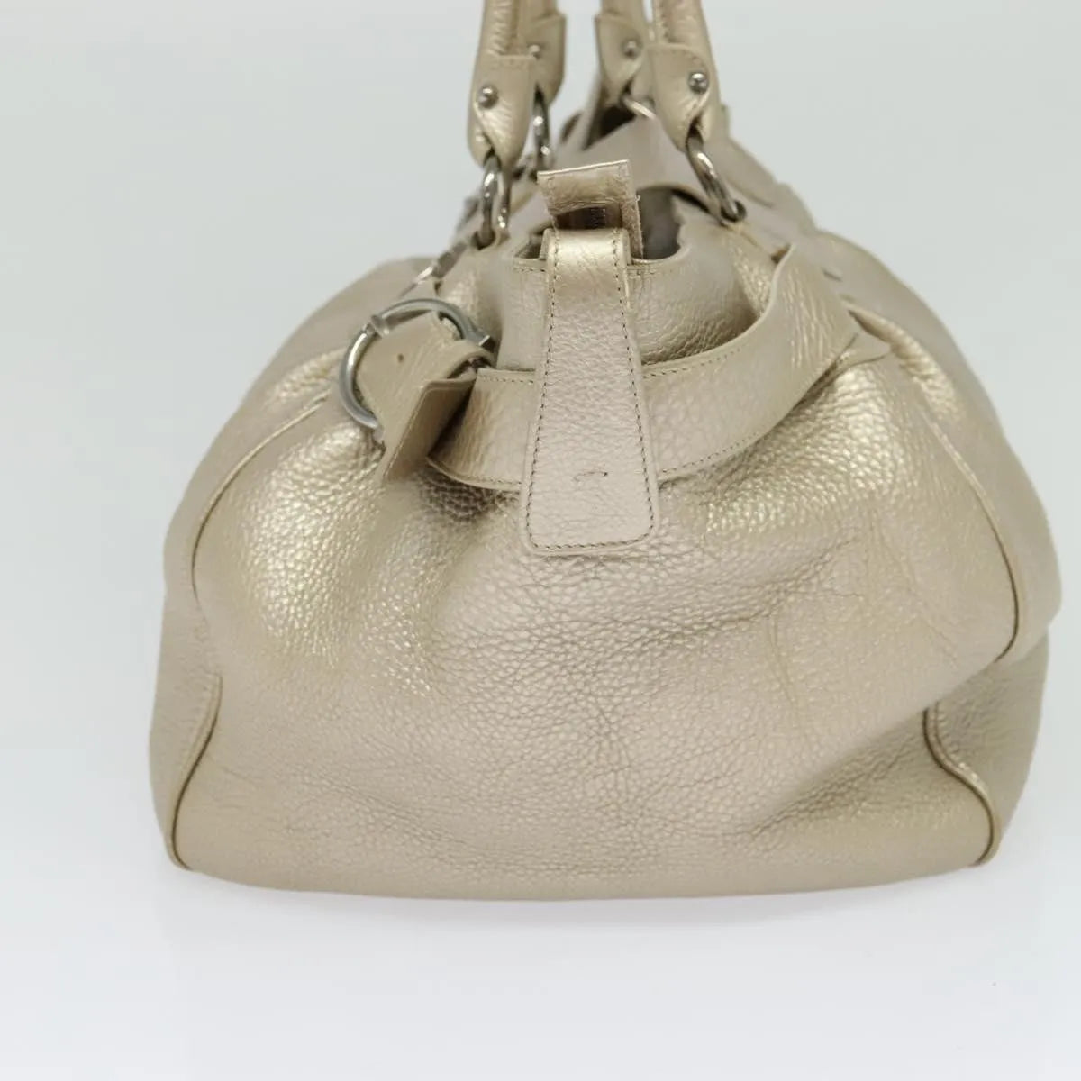 Salvatore Ferragamo Gancini Tote Leather Multicolour Leather Tote Bag Bag (Pre-Owned)