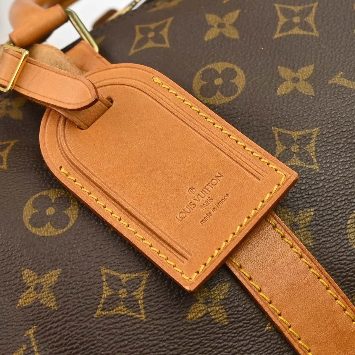 Louis Vuitton Keepall Monogram Canvas Brown Canvas Travel Bag Bag (Pre-Owned)