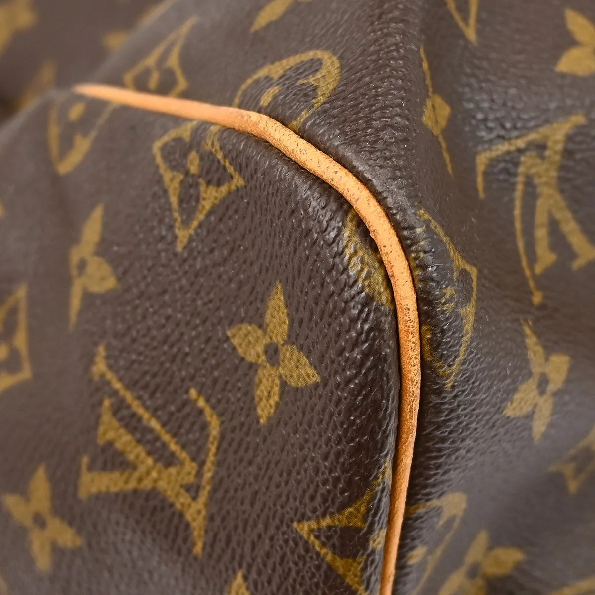 Louis Vuitton Keepall Monogram Brown Canvas Travel Bag Bag (Pre-Owned)