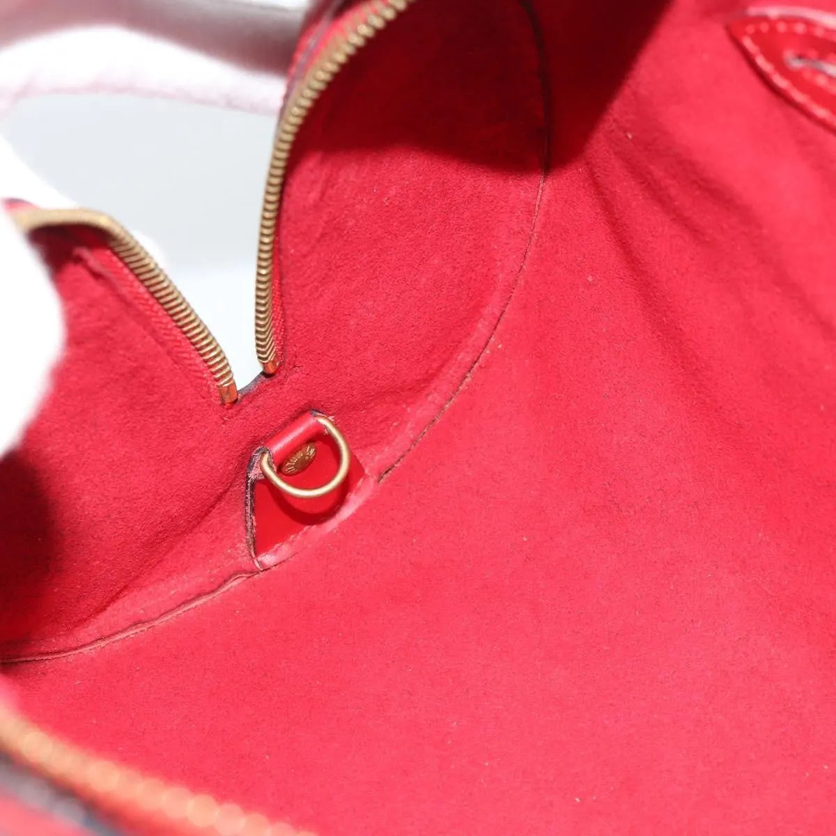 Louis Vuitton Soufflot Epi Leather Red Leather Handbag (Pre-Owned)