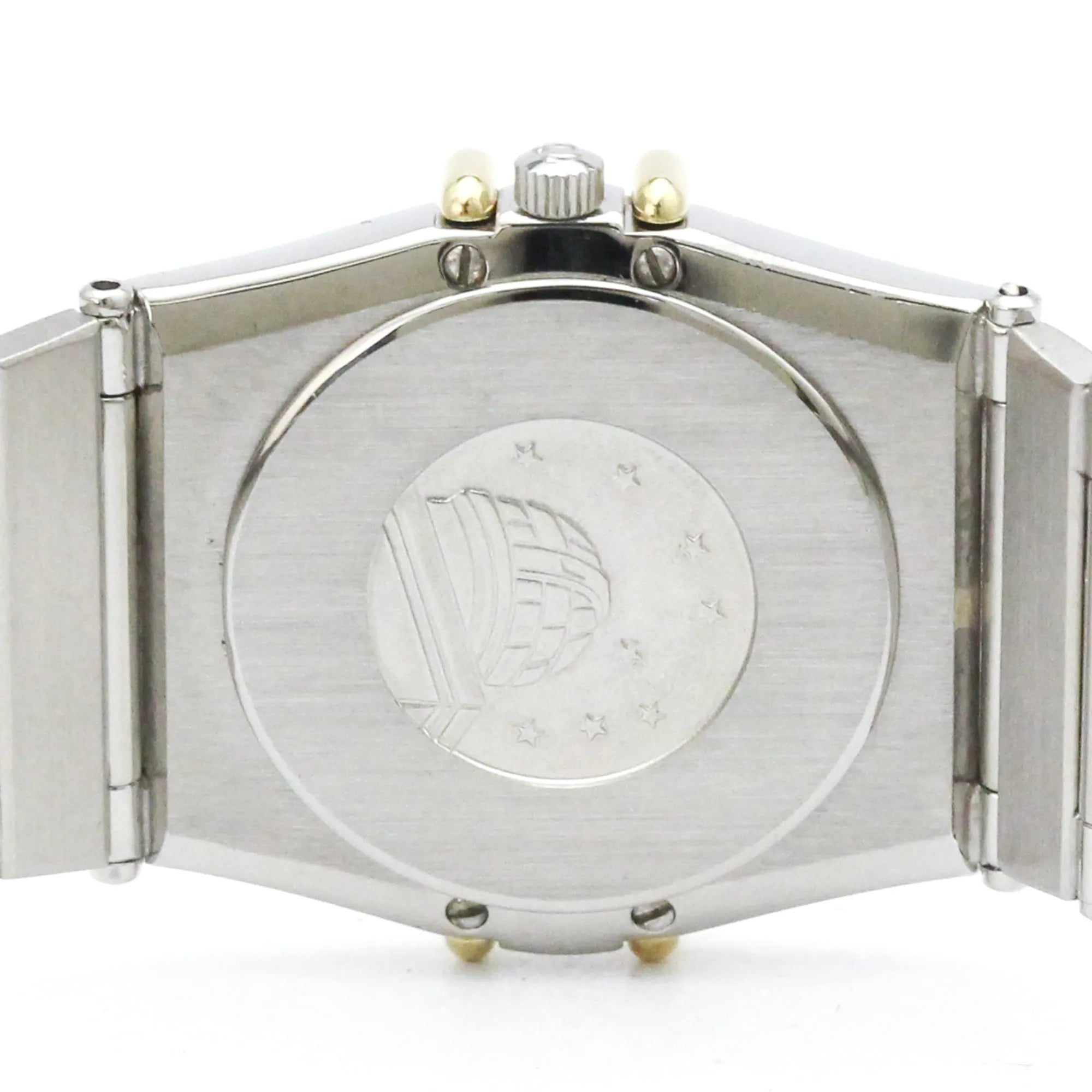 Omega Constellation Quartz Stainless Steel And Yellow Gold Watch (Pre-Owned)