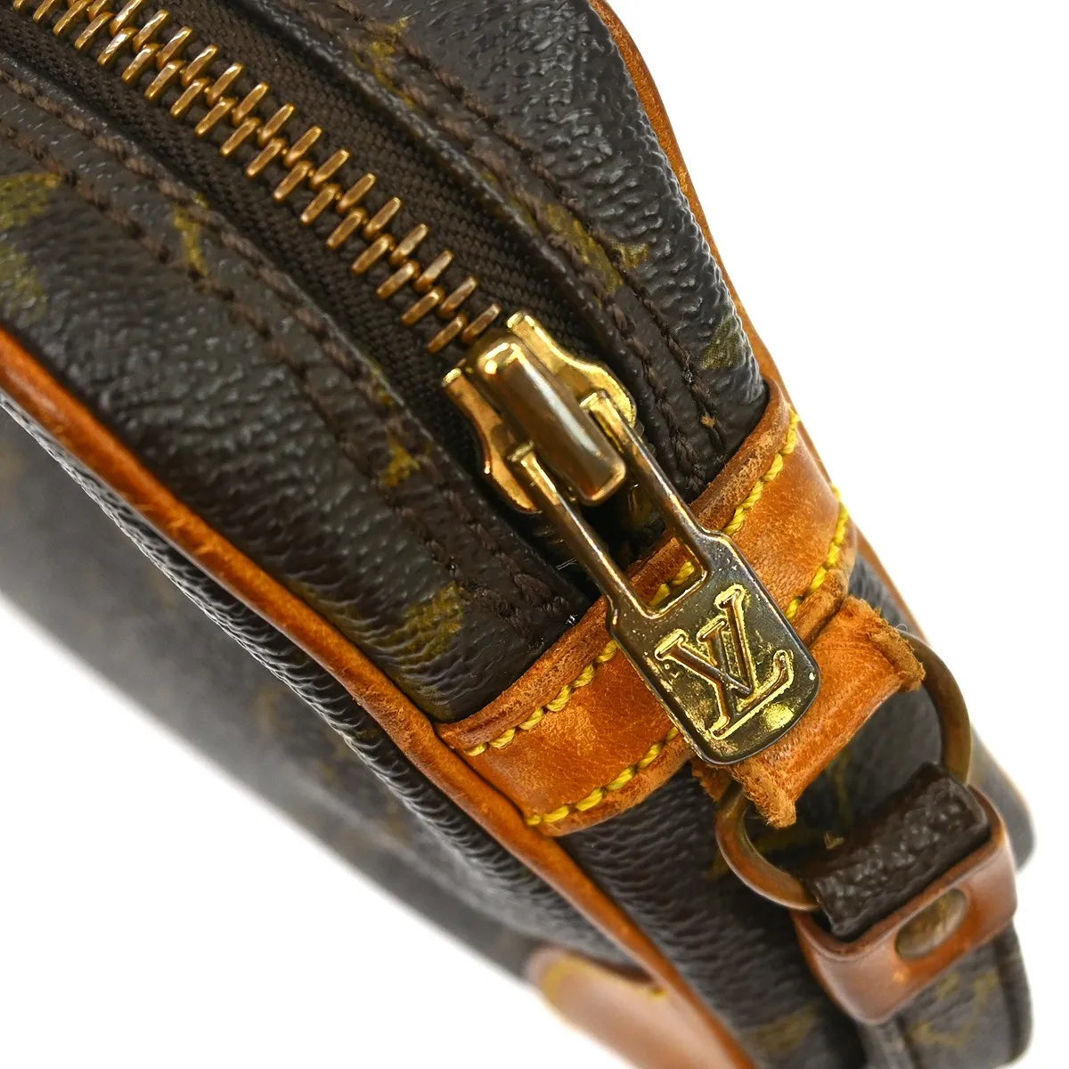 Louis Vuitton Marly Dragonne Clutch Monogram Canvas Brown Canvas Clutche & Pouche Bag (Pre-Owned)