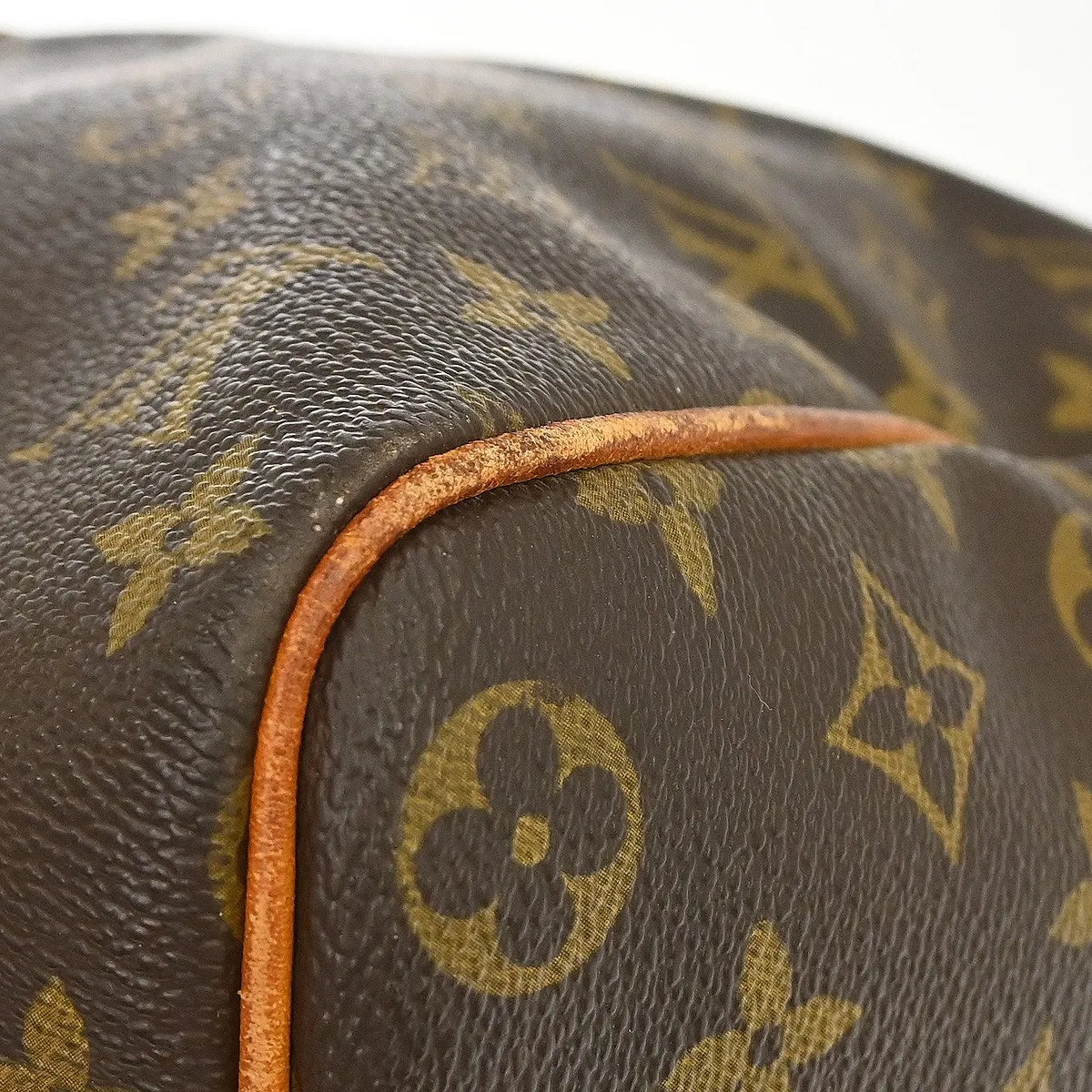 Louis Vuitton Keepall Monogram Canvas Brown Canvas Travel Bag Bag (Pre-Owned)