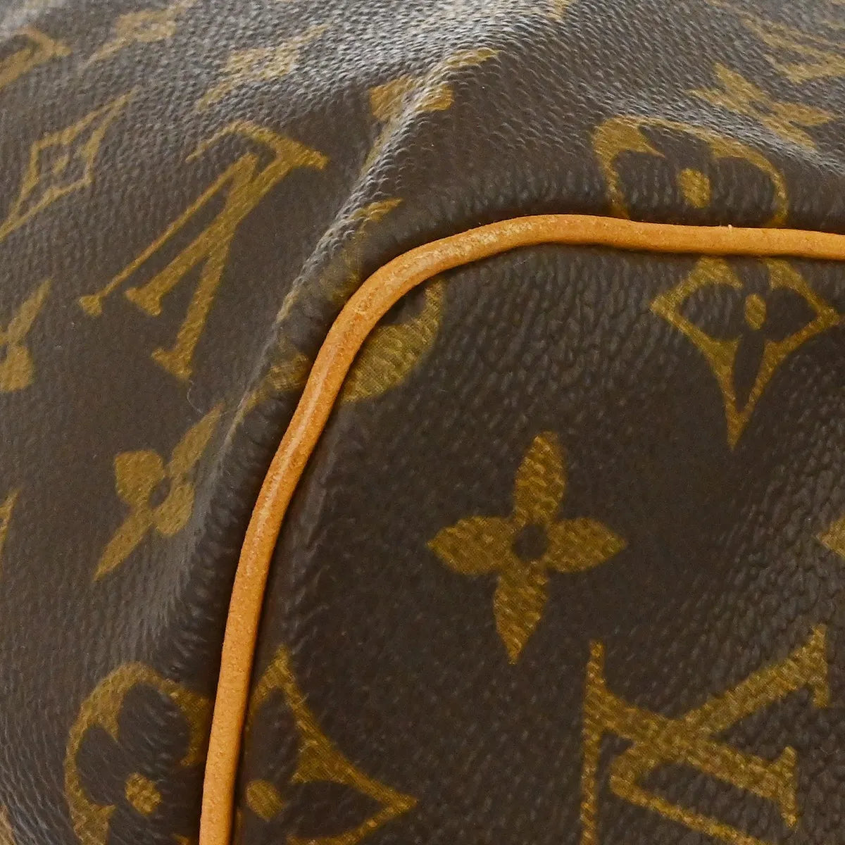 Louis Vuitton Keepall Monogram Canvas Brown Canvas Travel Bag Bag (Pre-Owned)
