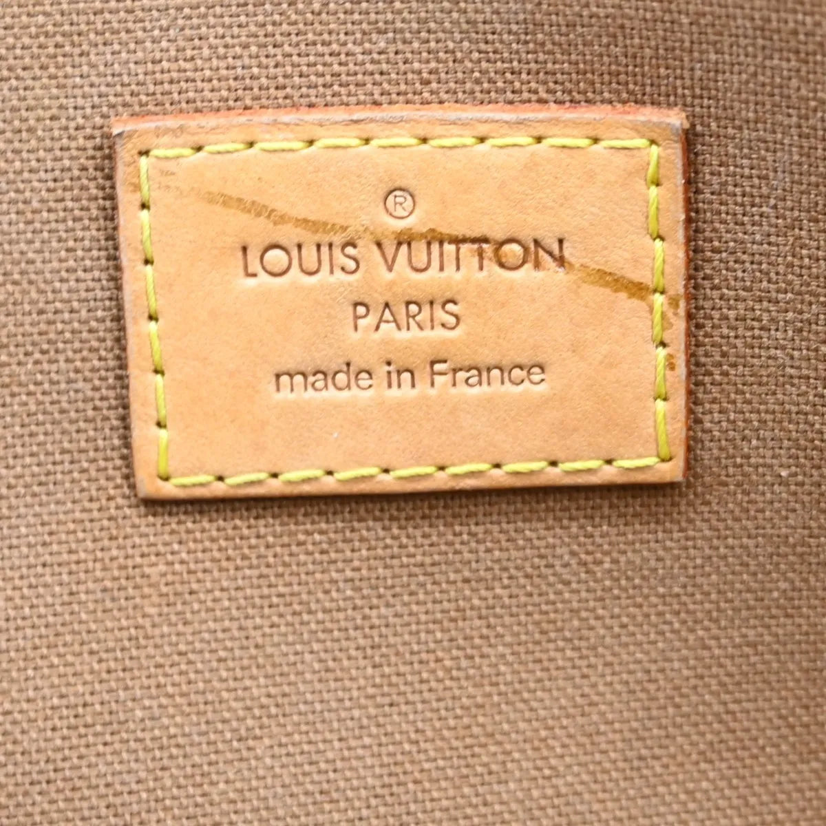 Louis Vuitton Popincourt Handle Monogram Canvas Brown Canvas Handbag (Pre-Owned)