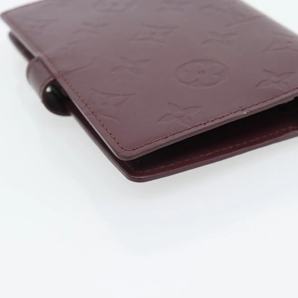 Louis Vuitton Agenda Cover Monogram Canvas Purple Canvas Clutche & Pouche Bag (Pre-Owned)
