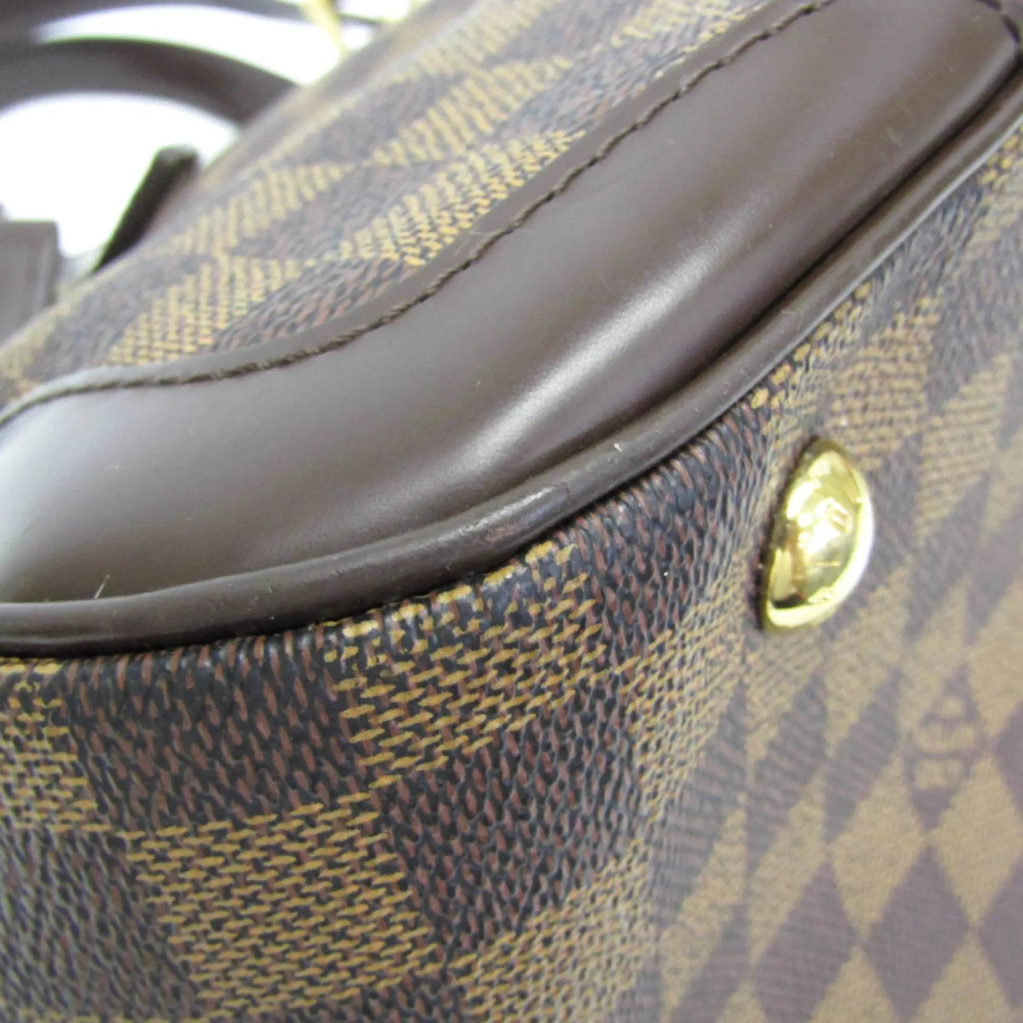 Louis Vuitton Verona Damier Brown Canvas Shoulder Bag Bag (Pre-Owned)