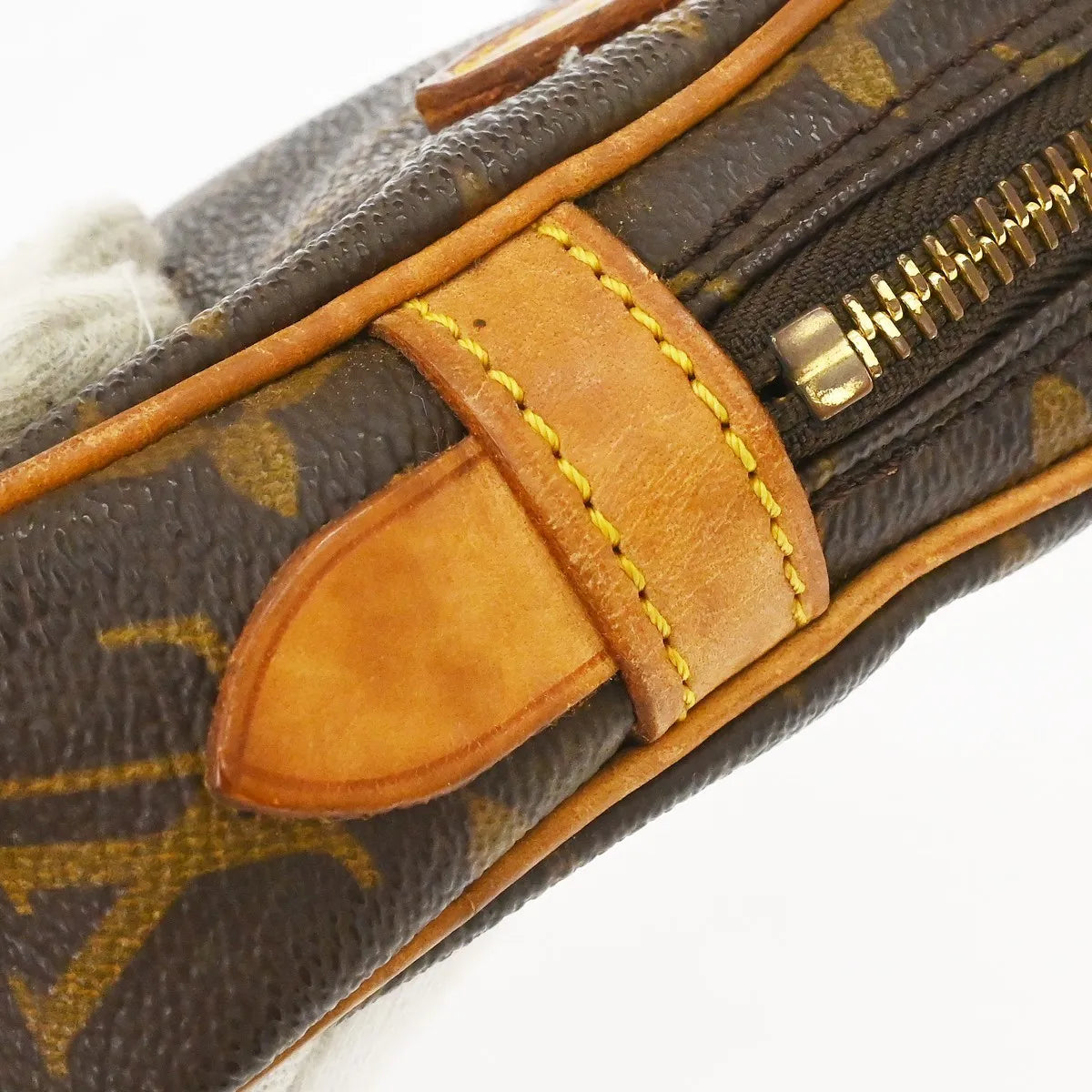 Louis Vuitton Pochette Marly Bandouliere Monogram Canvas Brown Canvas Shoulder Bag Bag (Pre-Owned)