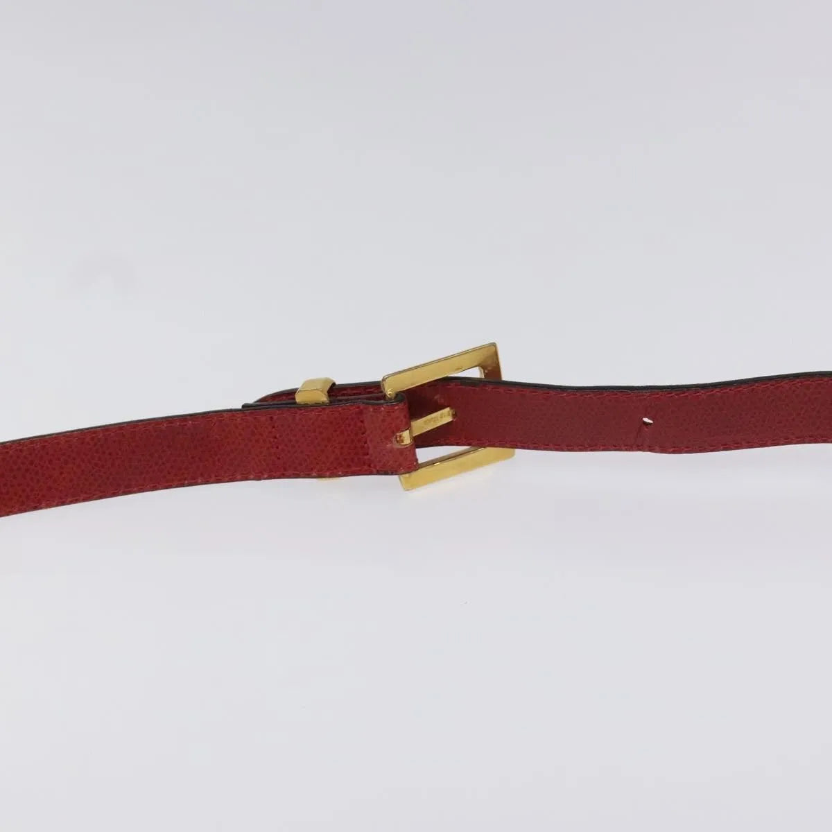 Salvatore Ferragamo Vintage Leather Red Leather Shoulder Bag Bag (Pre-Owned)