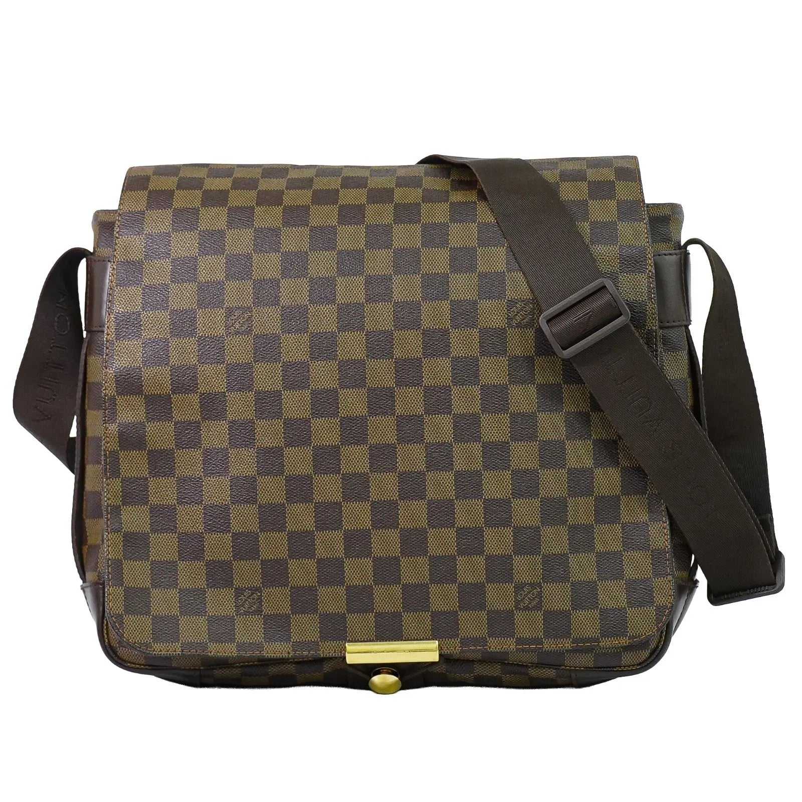 Louis Vuitton Bastille Damier Brown Canvas Shoulder Bag Bag (Pre-Owned)