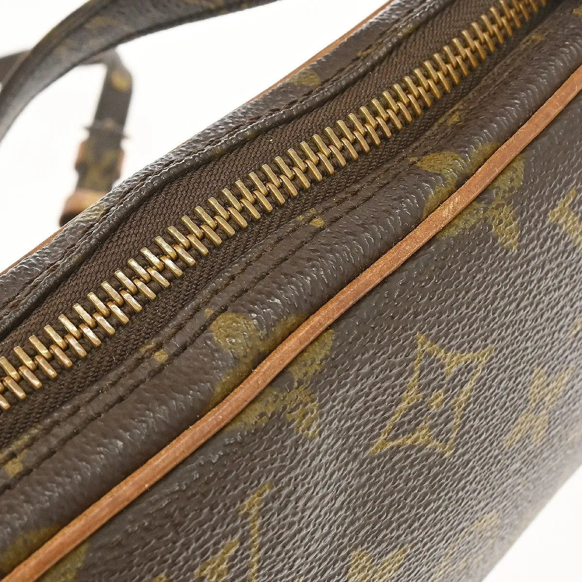 Louis Vuitton Pochette Marly Bandouliere Monogram Canvas Brown Canvas Shoulder Bag Bag (Pre-Owned)