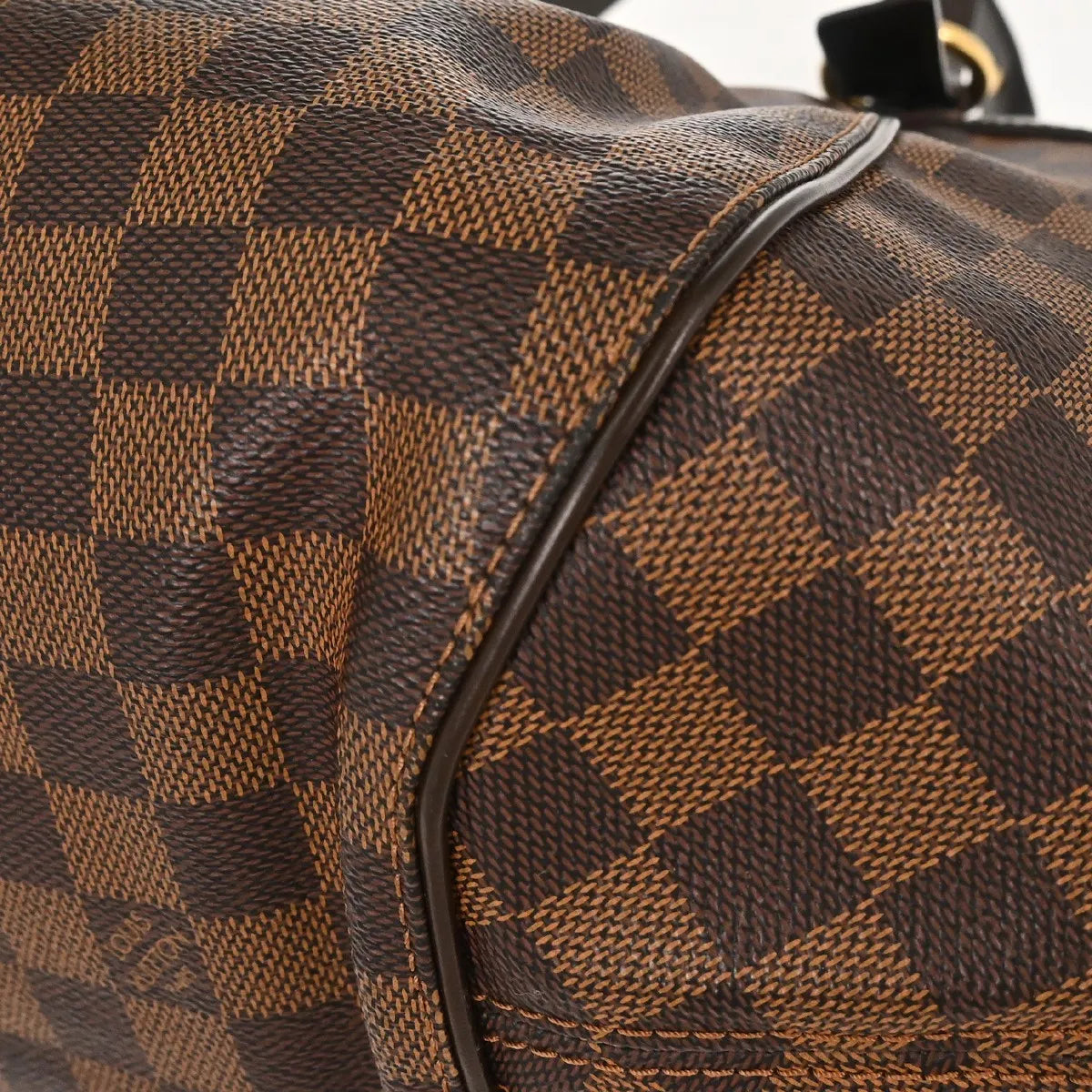 Louis Vuitton Sistina Damier Brown Canvas Handbag (Pre-Owned)