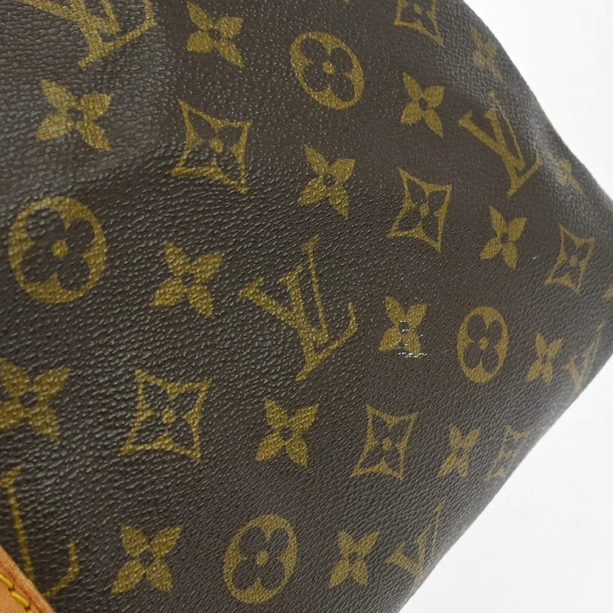 Louis Vuitton Keepall Monogram Canvas Brown Canvas Travel Bag Bag (Pre-Owned)