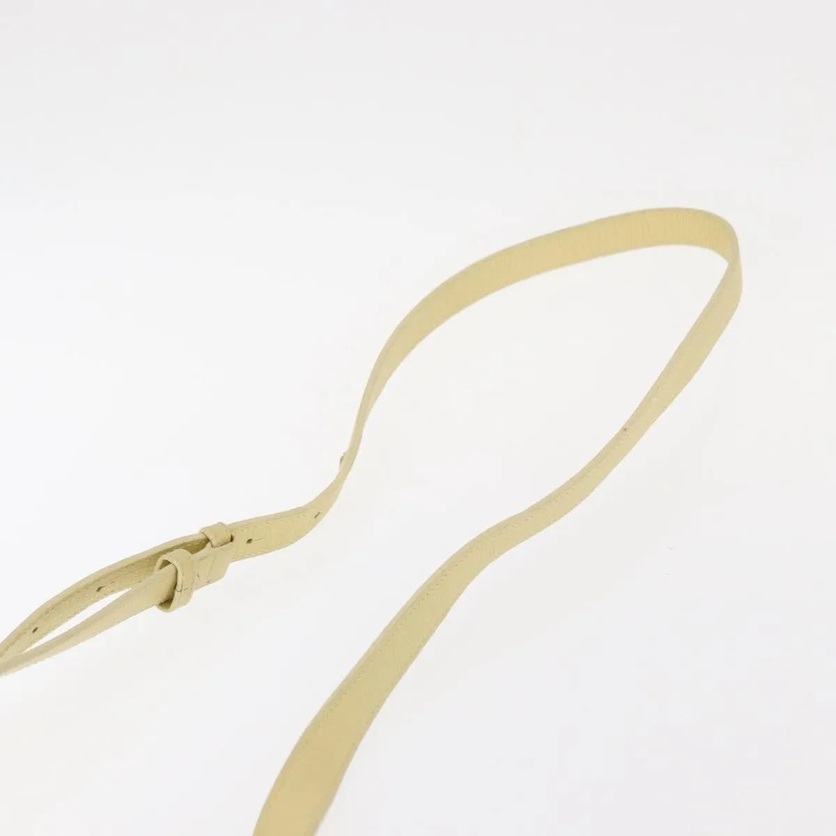 Loewe Vintage Leather Yellow Leather Shoulder Bag Bag (Pre-Owned)
