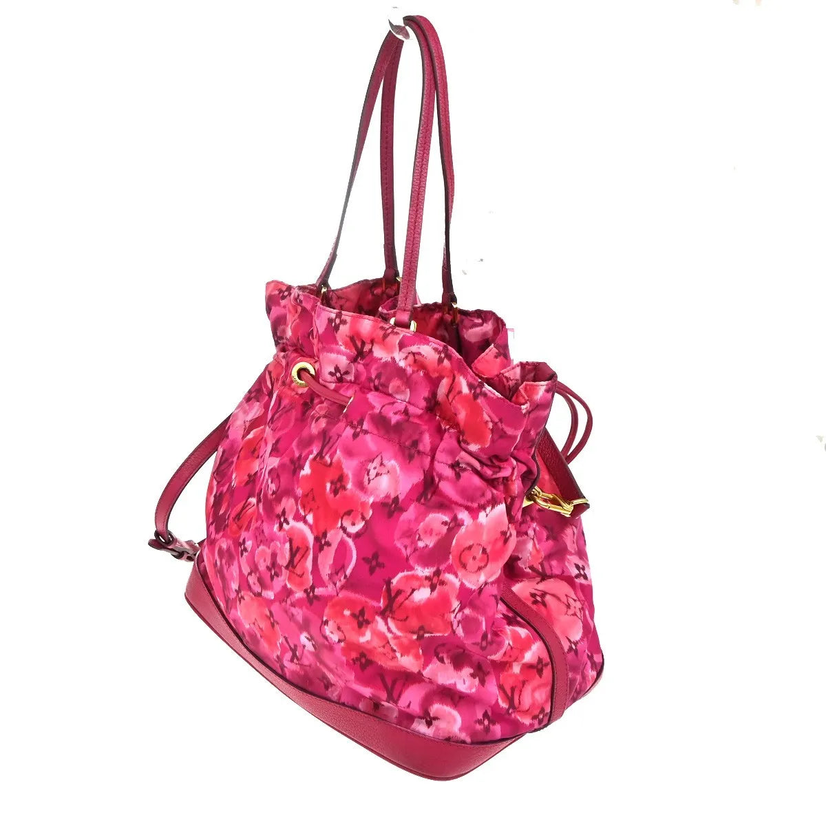 Louis Vuitton Noefull Ikat Nylon Pink Nylon Shoulder Bag Bag (Pre-Owned)