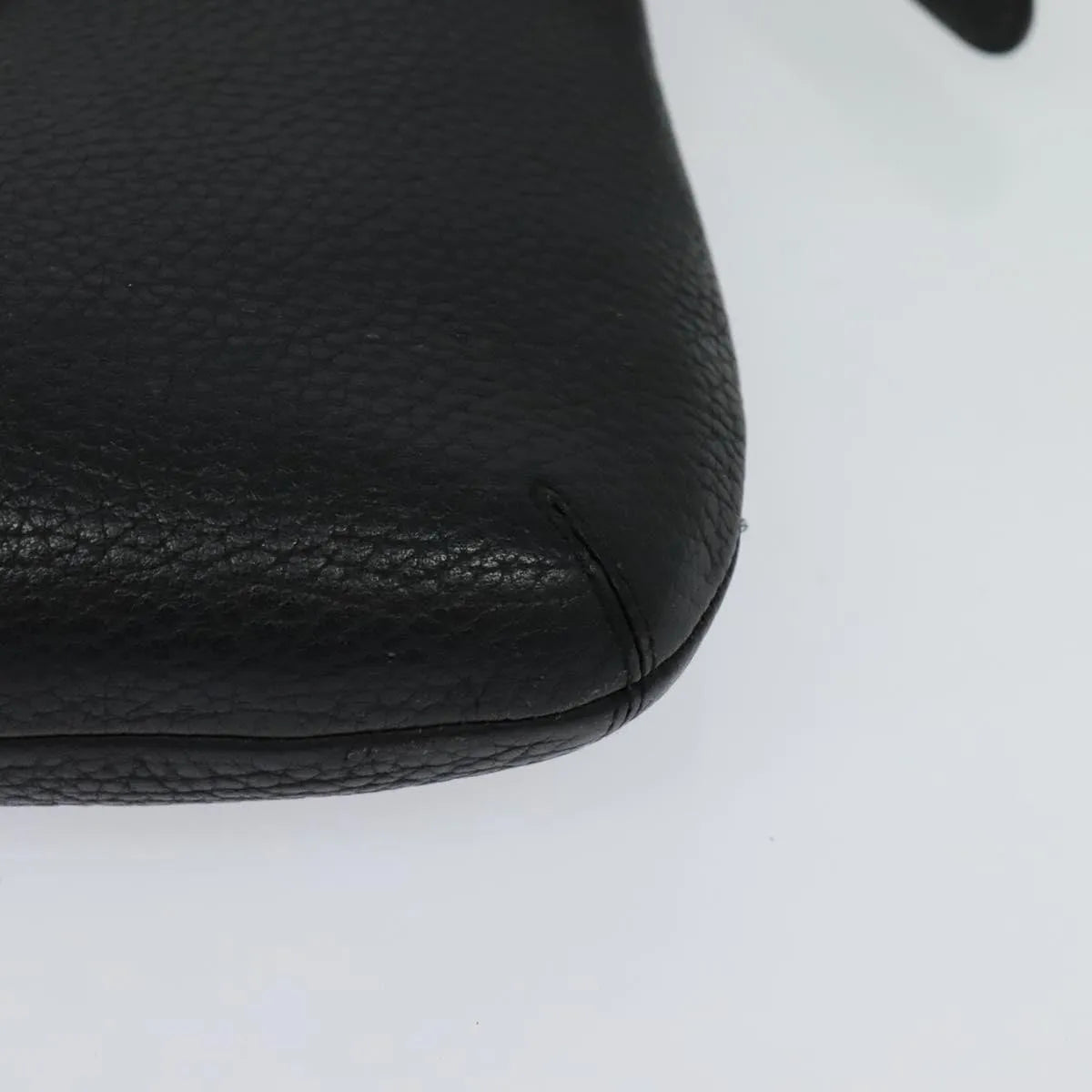 Loewe Vintage Leather Black Leather Shoulder Bag Bag (Pre-Owned)