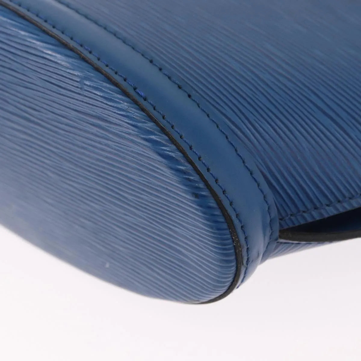 Louis Vuitton Saint Jacques Epi Blue Leather Shoulder Bag Bag (Pre-Owned)
