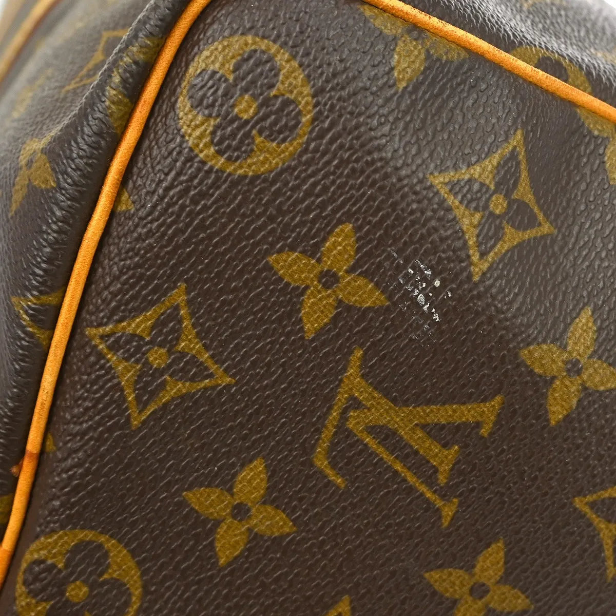 Louis Vuitton Keepall Monogram Canvas Brown Canvas Travel Bag Bag (Pre-Owned)