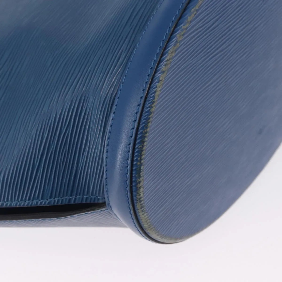 Louis Vuitton Saint Jacques Epi Blue Leather Shoulder Bag Bag (Pre-Owned)