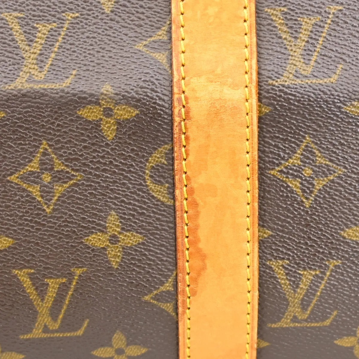 Louis Vuitton Keepall Monogram Canvas Brown Canvas Travel Bag Bag (Pre-Owned)