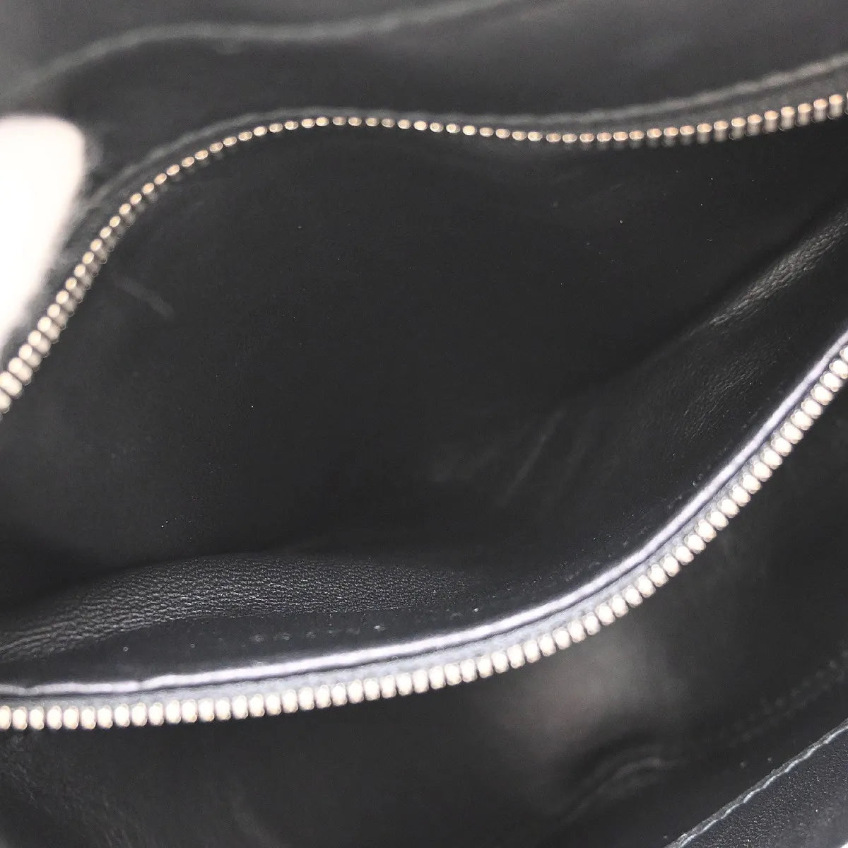 Balenciaga Triangle Leather Silver Leather Handbag (Pre-Owned)