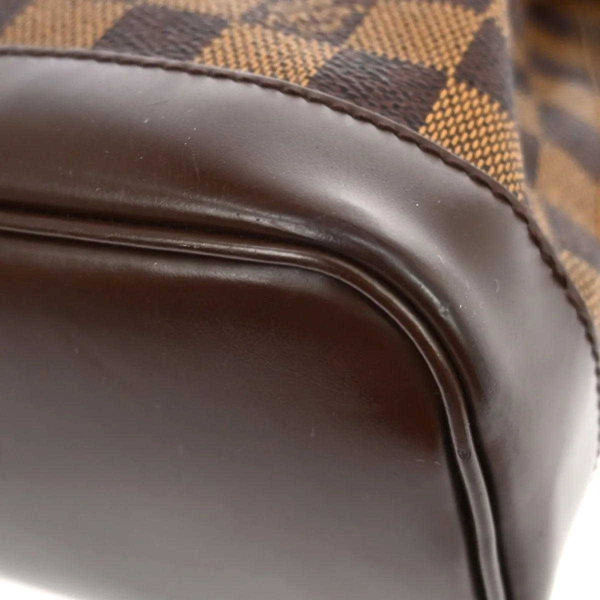 Louis Vuitton Soho Damier Brown Canvas Backpack Bag (Pre-Owned)