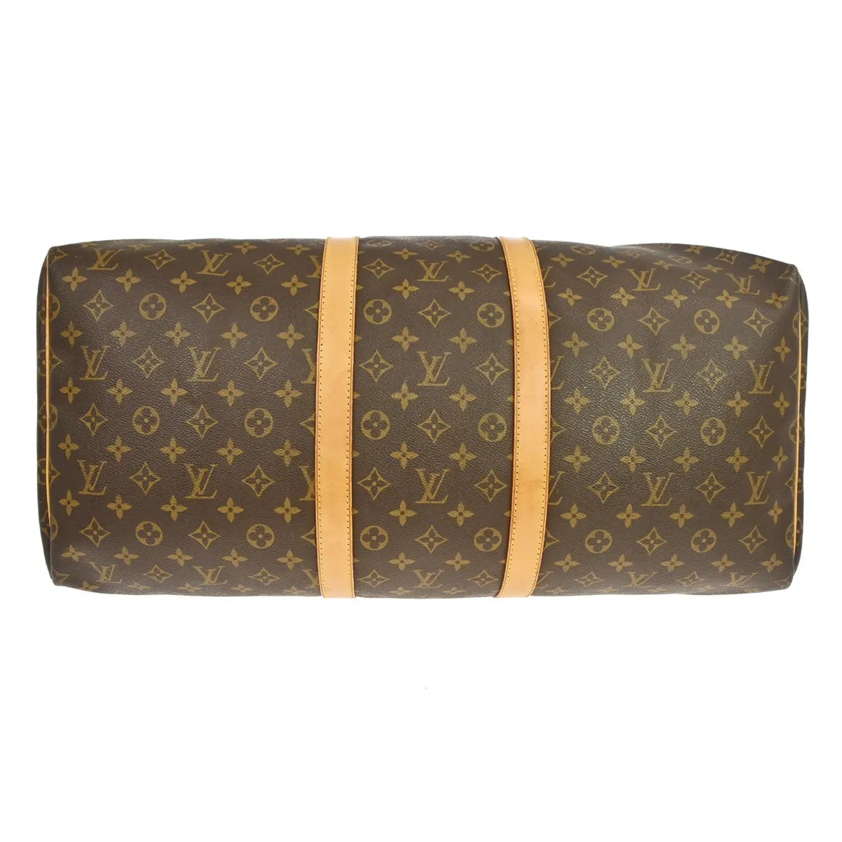 Louis Vuitton Keepall Monogram Canvas Brown Canvas Travel Bag Bag (Pre-Owned)