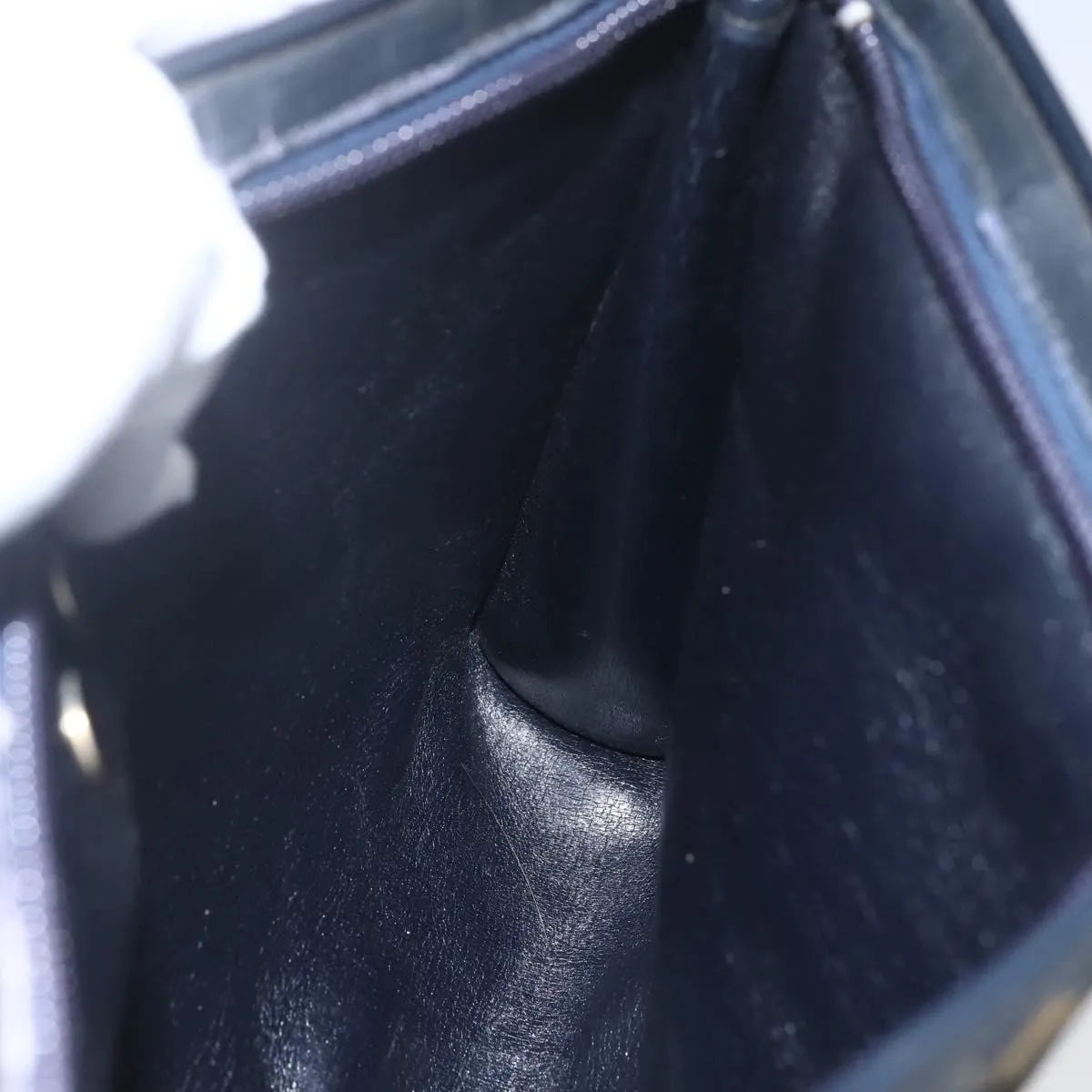 Christian Dior Vintage Trotter Canvas Navy Canvas Shoulder Bag Bag (Pre-Owned)