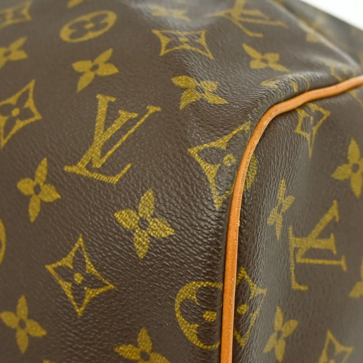 Louis Vuitton Keepall Monogram Canvas Brown Canvas Travel Bag Bag (Pre-Owned)