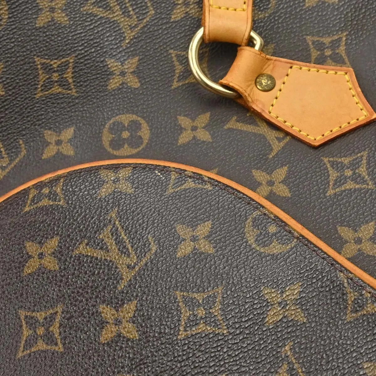 Louis Vuitton Ellipse Monogram Canvas Brown Canvas Shoulder Bag Bag (Pre-Owned)