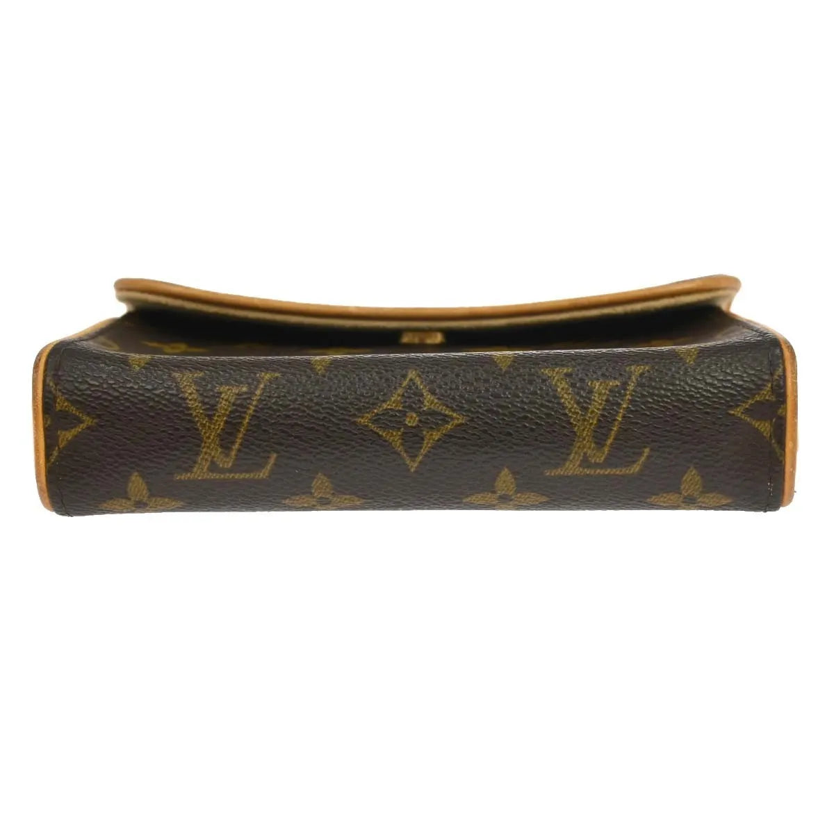 Louis Vuitton Florentine Waist Monogram Canvas Brown Canvas Clutche & Pouche Bag (Pre-Owned)