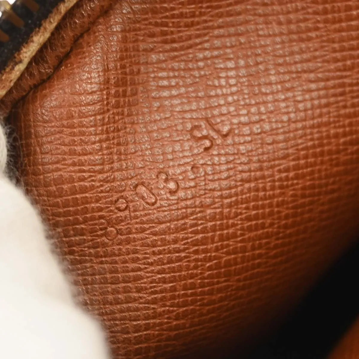 Louis Vuitton Danube Monogram Canvas Brown Canvas Shoulder Bag Bag (Pre-Owned)