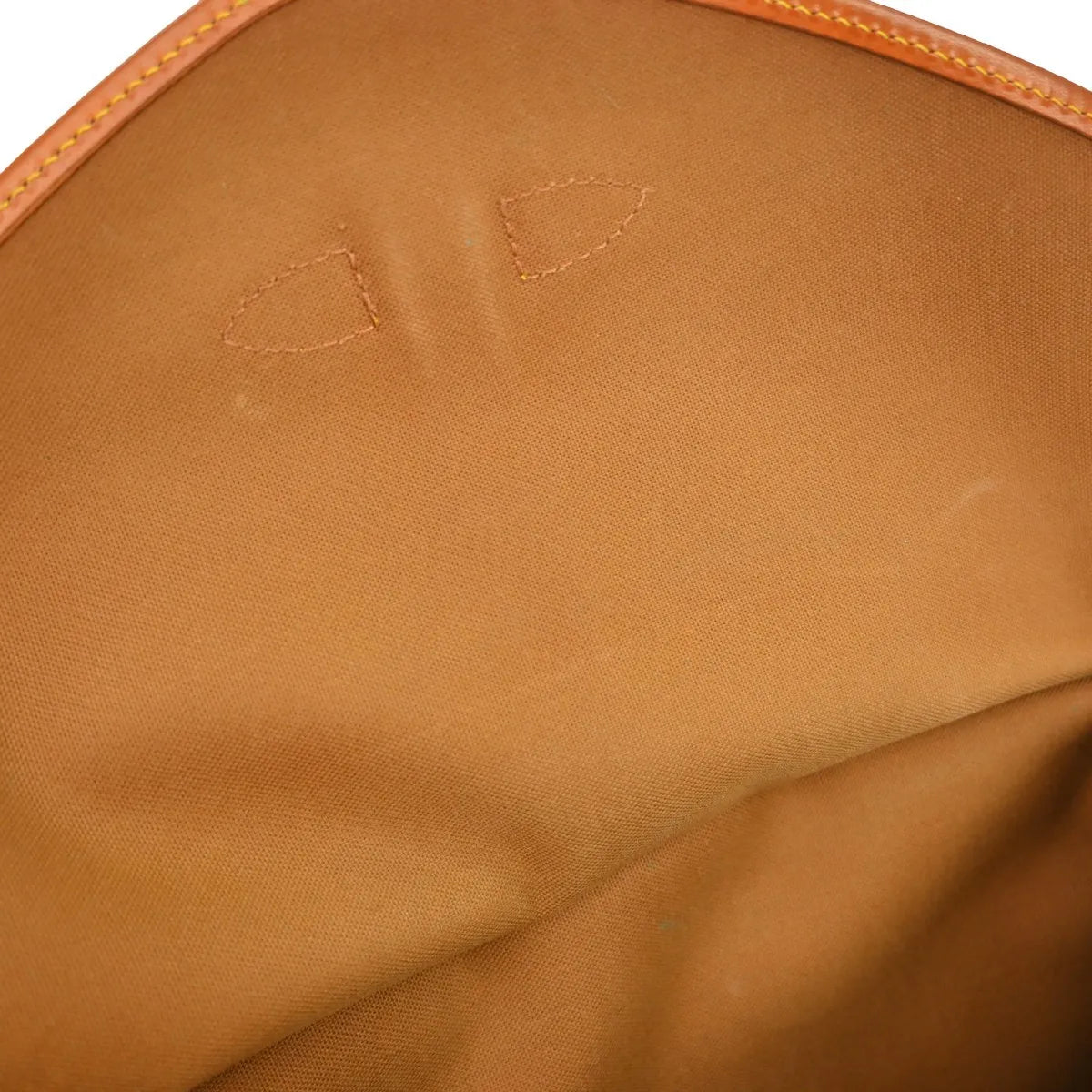 Louis Vuitton Saumur Monogram Canvas Brown Canvas Shoulder Bag Bag (Pre-Owned)