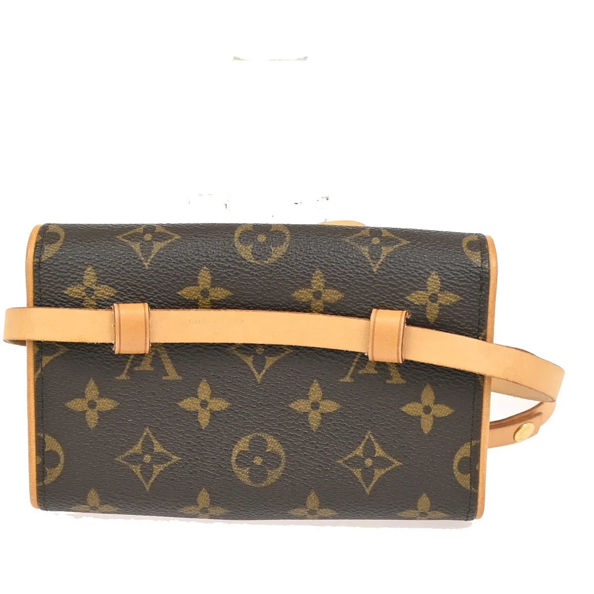 Louis Vuitton Florentine Waist Monogram Canvas Brown Canvas Clutche & Pouche Bag (Pre-Owned)