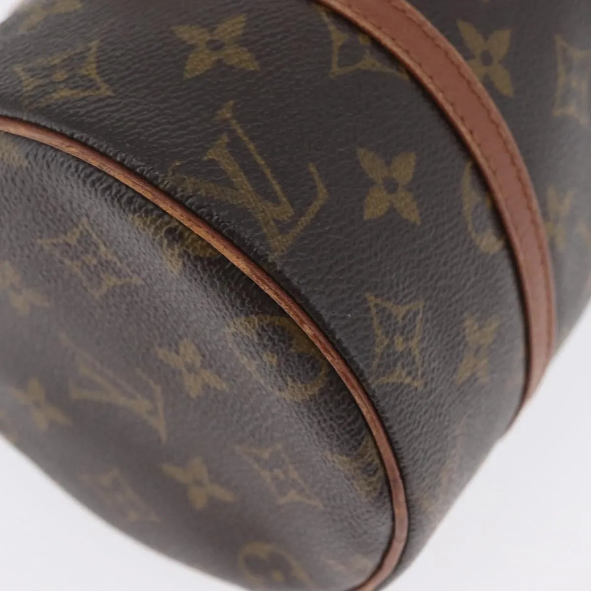 Louis Vuitton Papillon Monogram Canvas Brown Canvas Handbag (Pre-Owned)