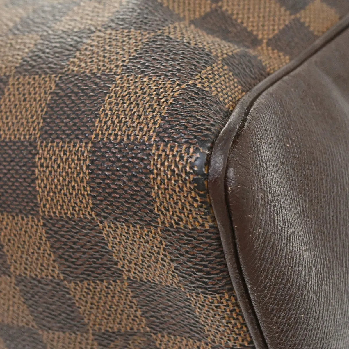 Louis Vuitton Brera Damier Brown Canvas Handbag (Pre-Owned)