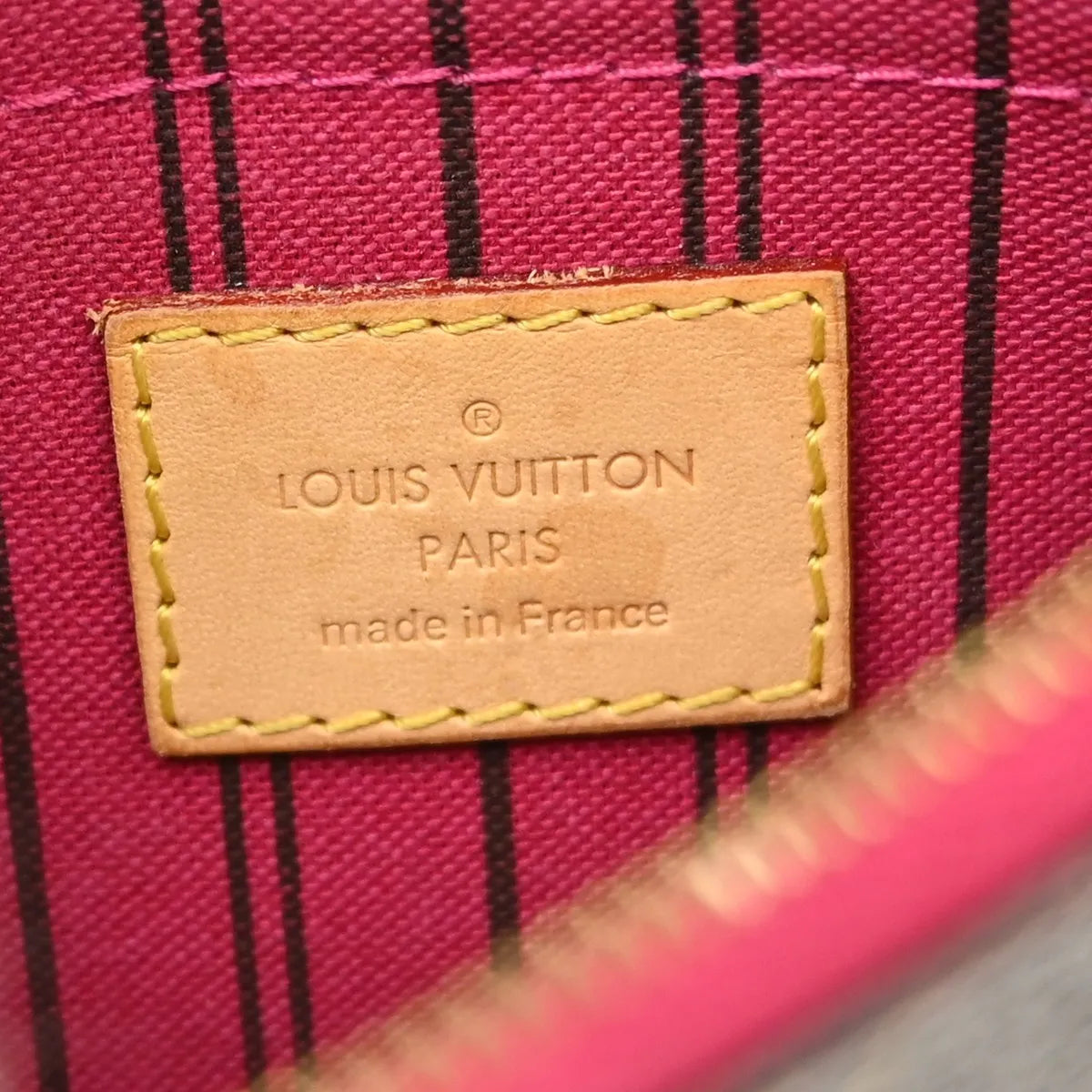 Louis Vuitton Neverfull Monogram Brown Canvas Tote Bag Bag (Pre-Owned)