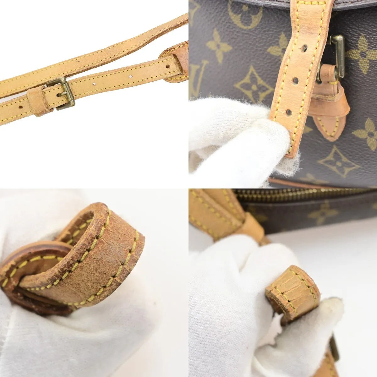 Louis Vuitton Jeune Fille Monogram Canvas Brown Canvas Shoulder Bag Bag (Pre-Owned)