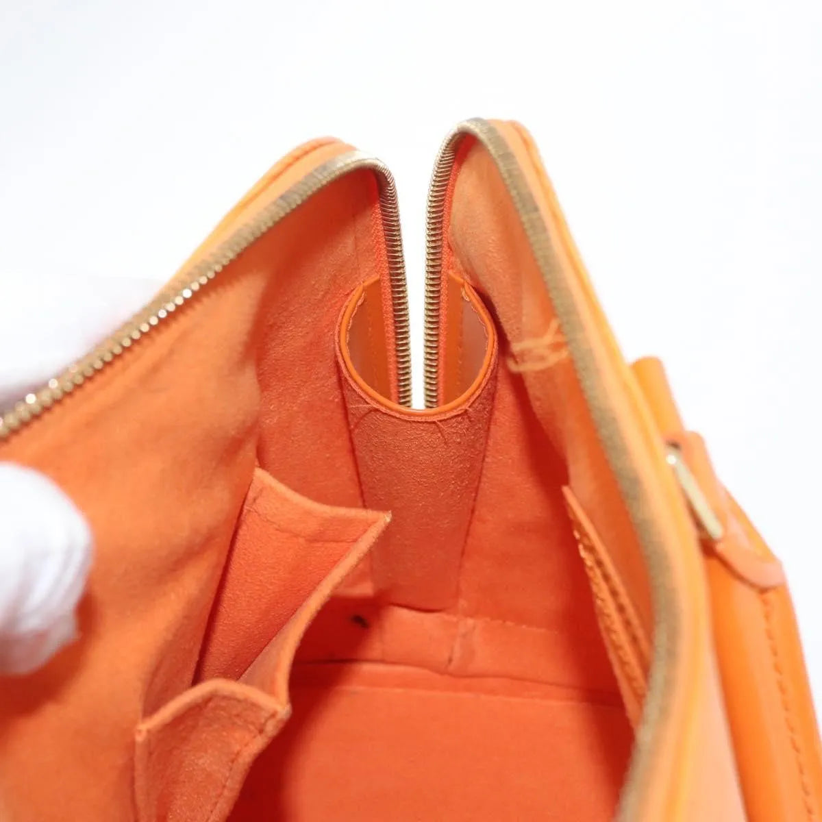 Louis Vuitton Alma Epi Orange Leather Handbag (Pre-Owned)