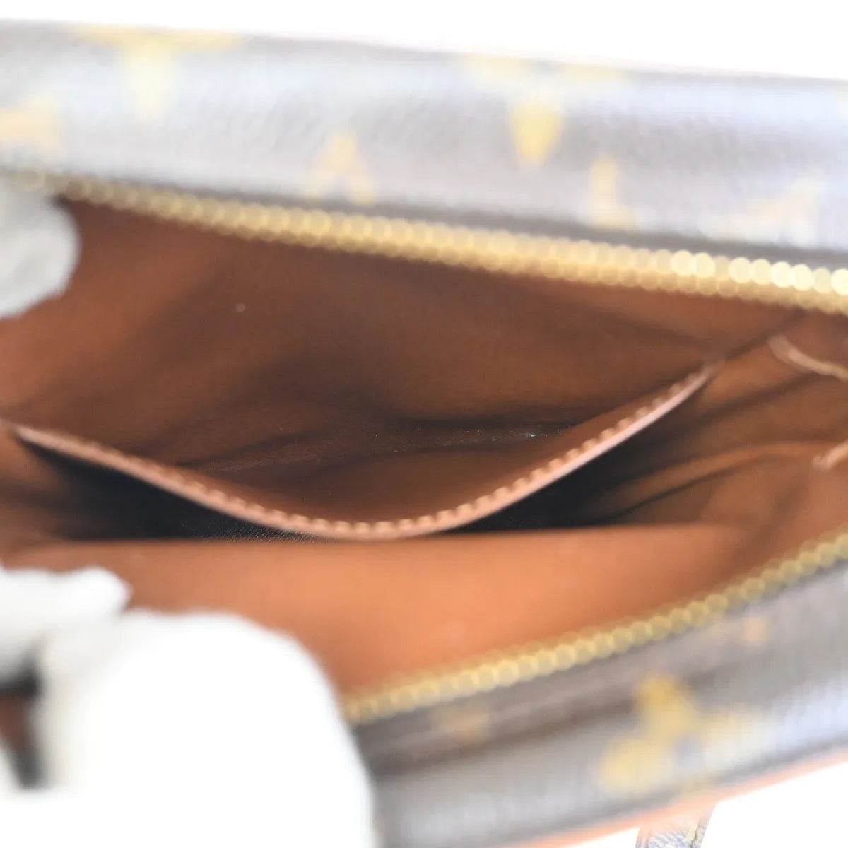 Louis Vuitton Amazone Monogram Canvas Brown Canvas Shoulder Bag Bag (Pre-Owned)