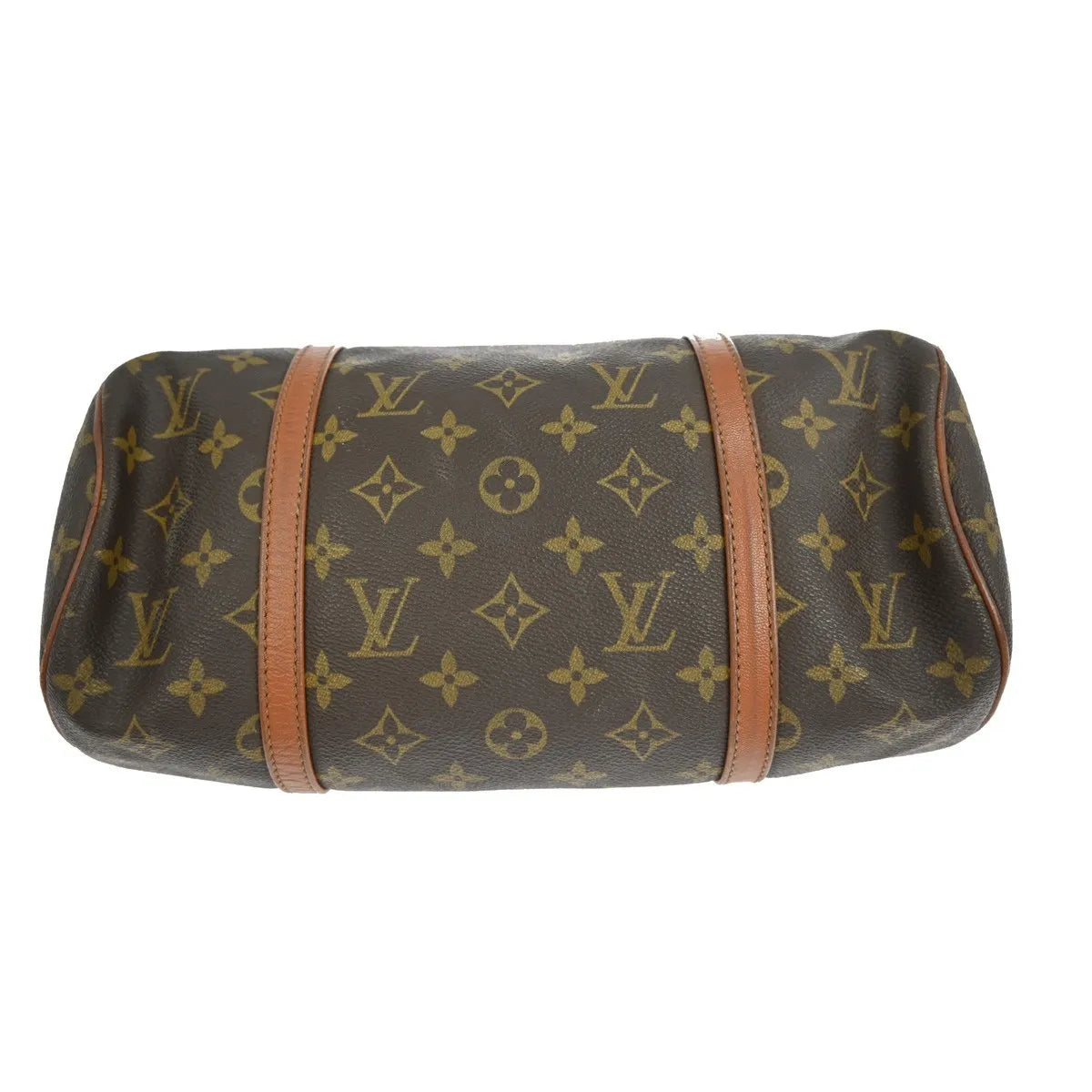 Louis Vuitton Papillon Monogram Canvas Brown Canvas Handbag (Pre-Owned)